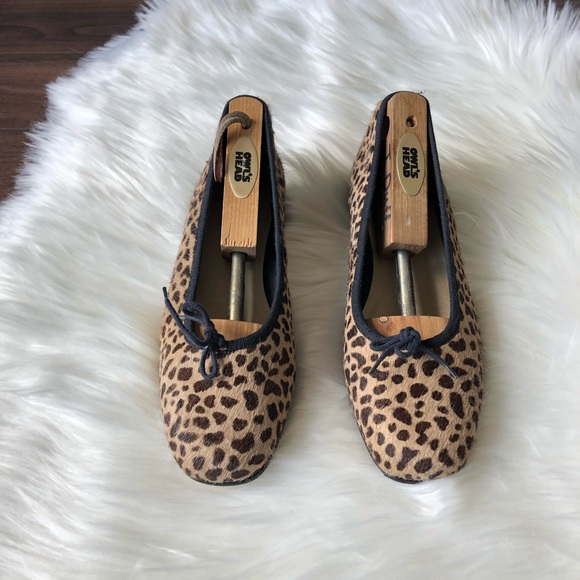Elegant shoes foal hair real leather classic made in France animal print - Picture 3 of 12